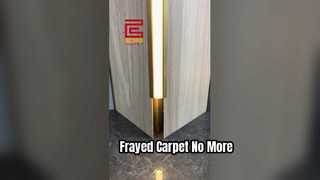 زخرفة ديكور من الألومنيوم | الجدران المعدنية الحديثة والتشطيبات الداخلية #تريم_المنيوم