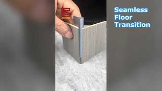 زخرفة ديكور من الألومنيوم | تشطيب حافة نظيفة لتزيين الجدران والبلاط الحديث #AluminumTrim