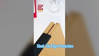 حافة حافة من الألومنيوم من النوع F: مثالية لتشطيب الجدران والأرضيات