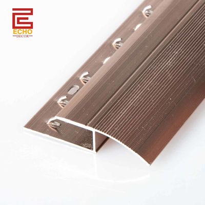 جودة  Door Threshold Carpet Trim Metal Aluminium Carpet To Tile Reducer Strip مصنع
