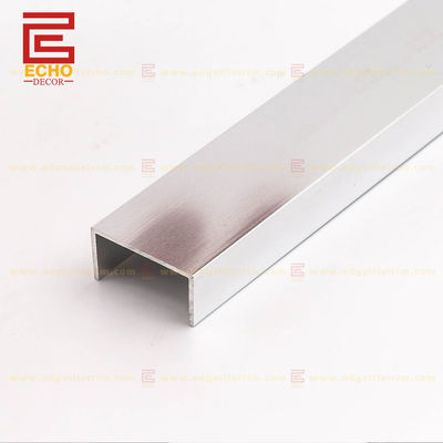 U Profile Aluminum Tile Trim Tile Border Edging Transition Strip (شريط الانتقال للشريط الألومنيوم)