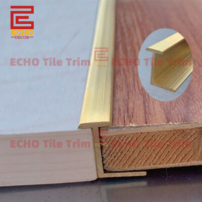 الأخشاب الصلبة التجارية غير الملحومة لتصفيح شرائح الانتقال للأرضيات